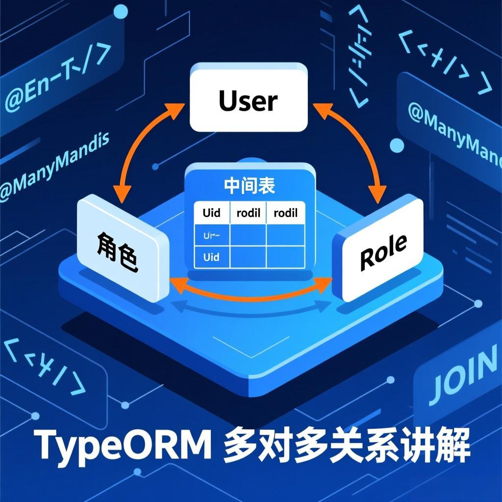 TypeORM多对多关系如何进行数据更新 的封面